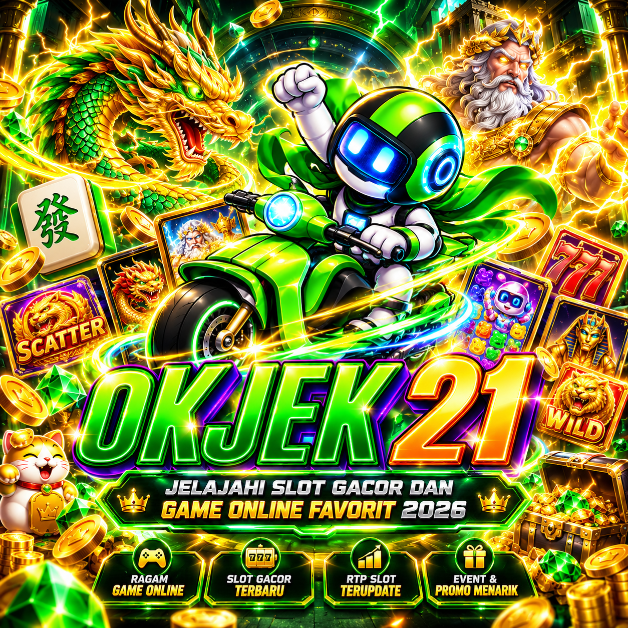 OKJEK21 - Jelajahi Slot Gacor dan Game Online Favorit 2026